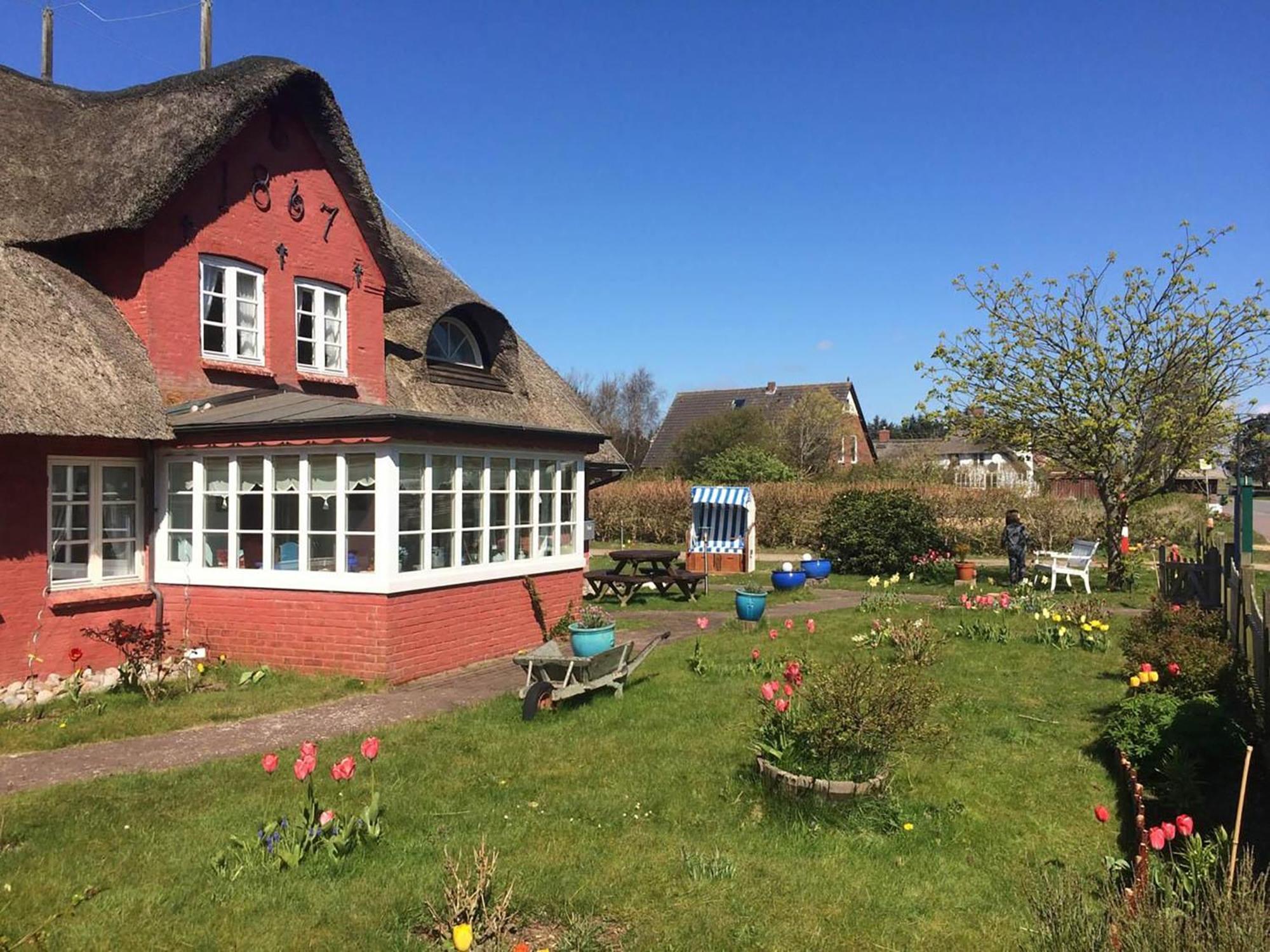 Hüs Sanskiin Ferienwohnung *Aawerkant* Suddorf Exterior foto