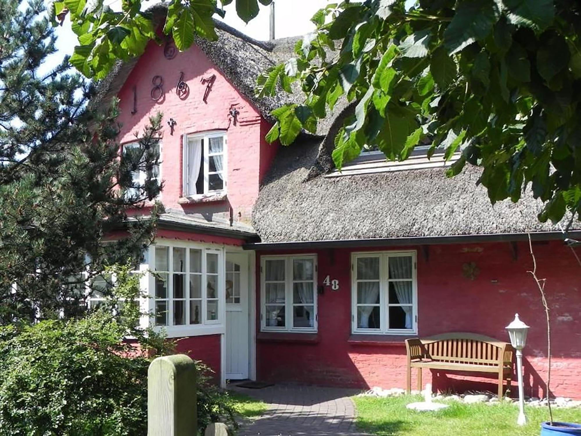 Hüs Sanskiin Ferienwohnung *Aawerkant* Suddorf Exterior foto
